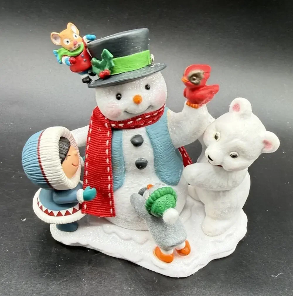 Mint Let's Build a Snowman HALLMARK Member Exclusive No Box -LO23